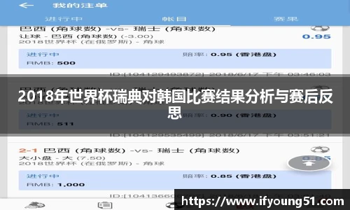 2018年世界杯瑞典对韩国比赛结果分析与赛后反思